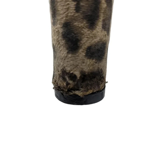 Sam & Libby "Selena" Cheetah print bootie Size 9 - Picture 8 of 9